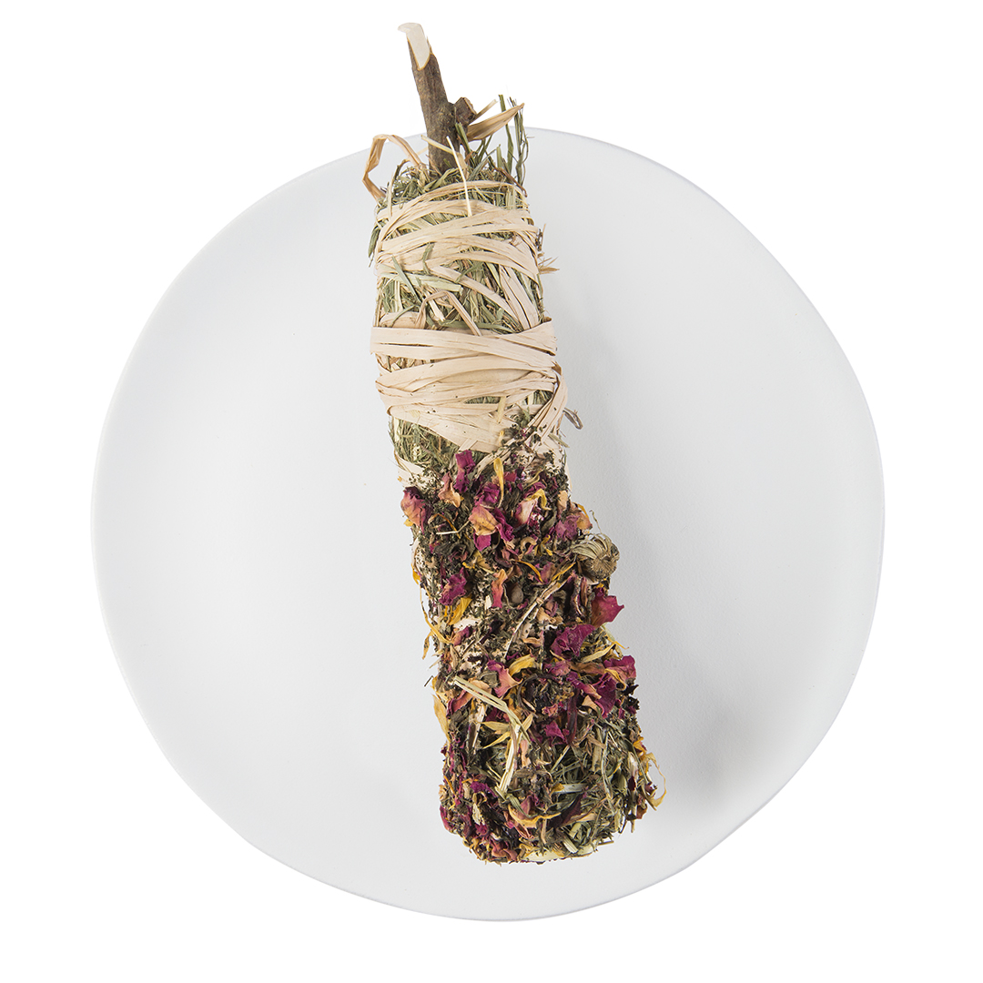 Puur pauze barre de foin soucis & rose 70g – Image 2