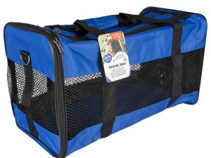 Sac de transport bleu/noir