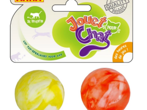 2 balles rebondissantes pour chat