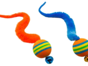 Balle mousse et serpentin