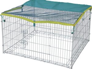 Enclos extérieur pour rongeur avec dispositif antifugue