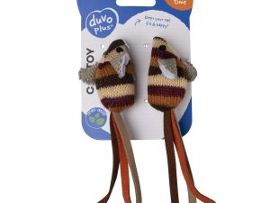 Souris knitted Brun