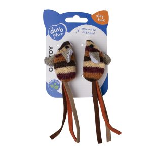 Souris knitted Brun